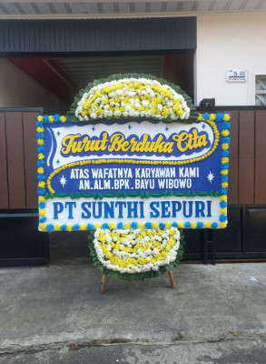 Papan Bunga Duka di Nusa Tabukan